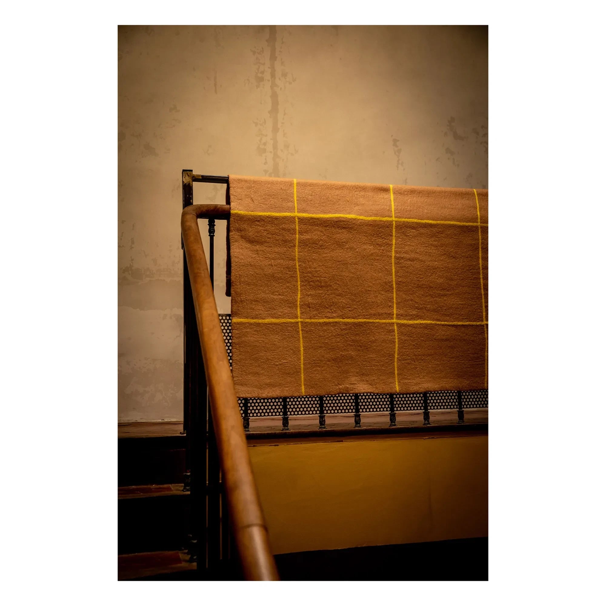 Muskhane - Alfombra de fieltro Caro | Beige