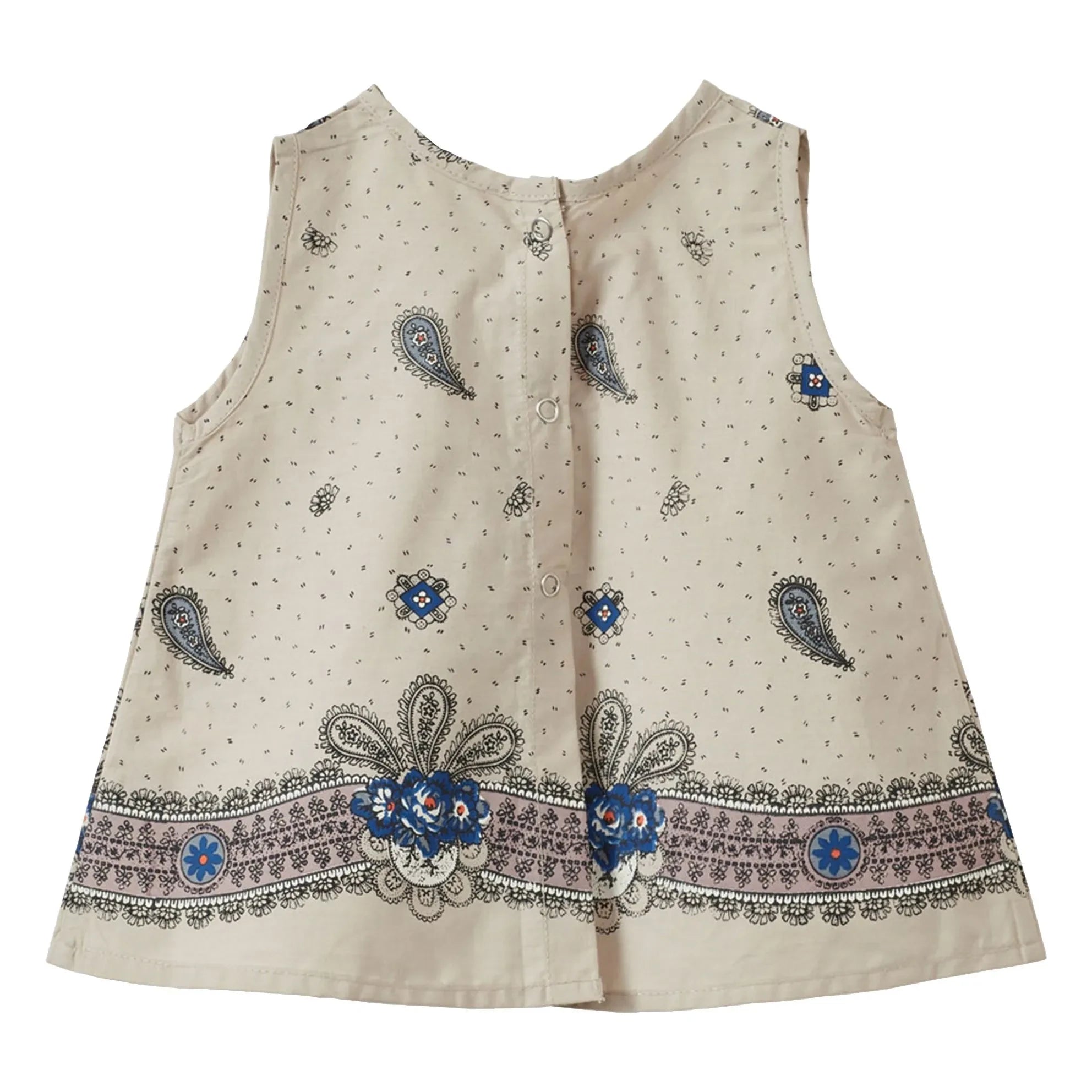 Caramel - Conjunto de top y pantalón corto Lettuce Paisley | Crudo