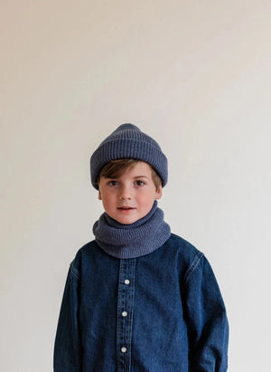 Hvid - Gorra de Merino Fonzie | Denim