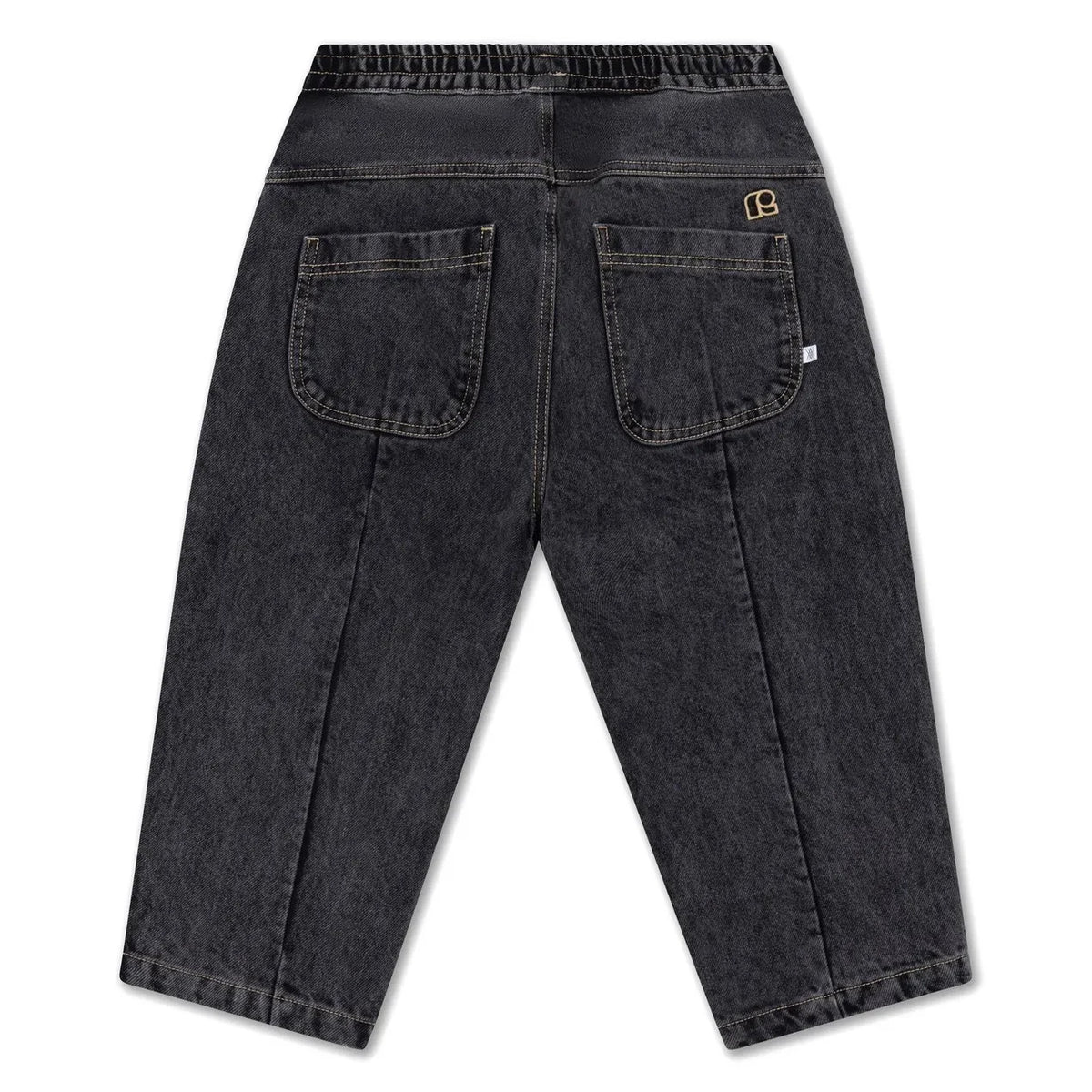 Repose AMS - Jeans de pernera ancha de algodón orgánico | Gris carbón