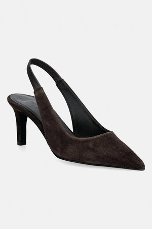 Zapato de Tacón Fino de Ante Tipo Slingback Furla Essential