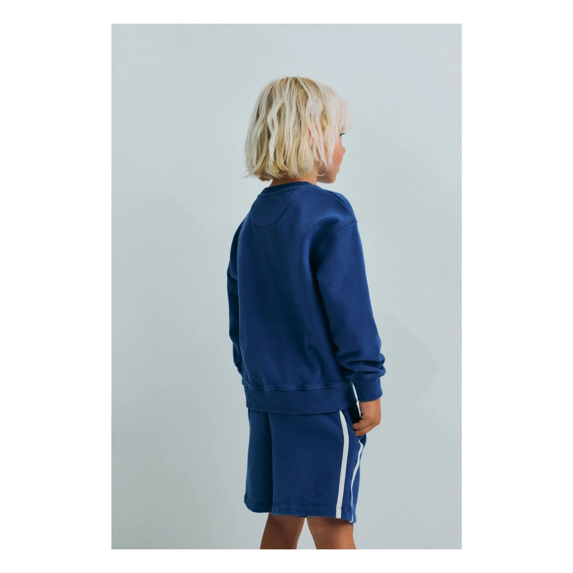 the new society - Tilo Jogger Shorts | Azul