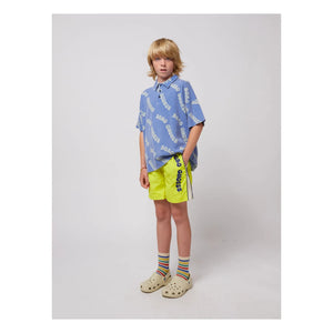 Bobo Choses - Polo de algodón orgánico con logo | Azul