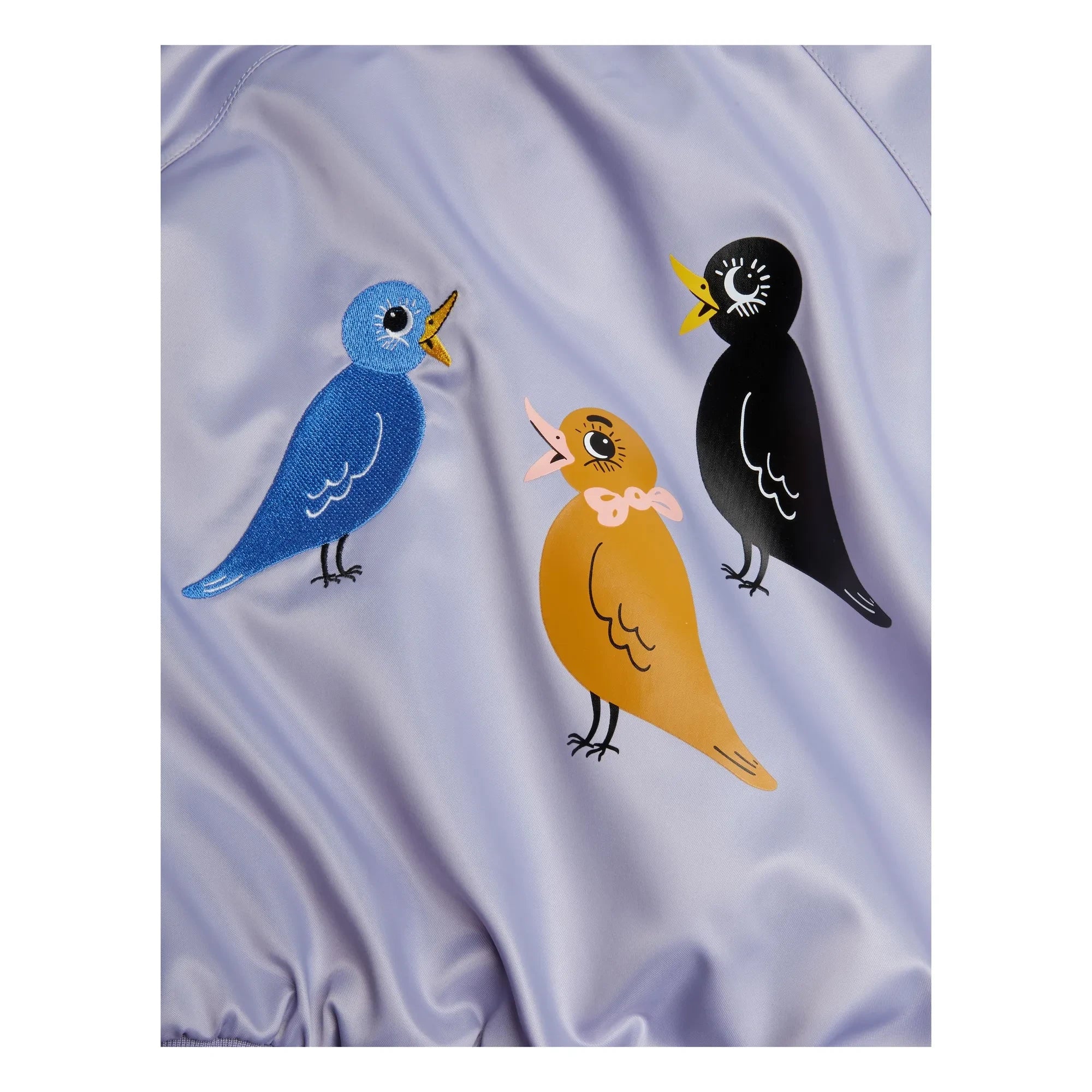 Mini Rodini - Bomber Birds de fibras recicladas | Lila