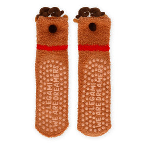 Legami - Calcetines Antideslizantes Renos para Adultos - ¡Un Ajuste Perfecto!