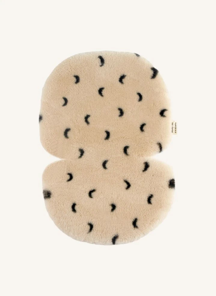 BINIBAMBA - Piel de cordero para cochecitos y portabebés - Binibamba x Organic Zoo | Moon