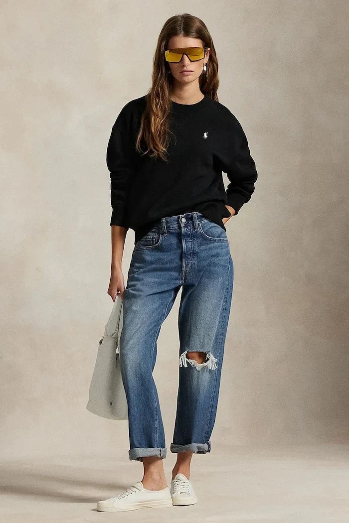 Sudadera de algodón Polo Ralph Lauren para mujer