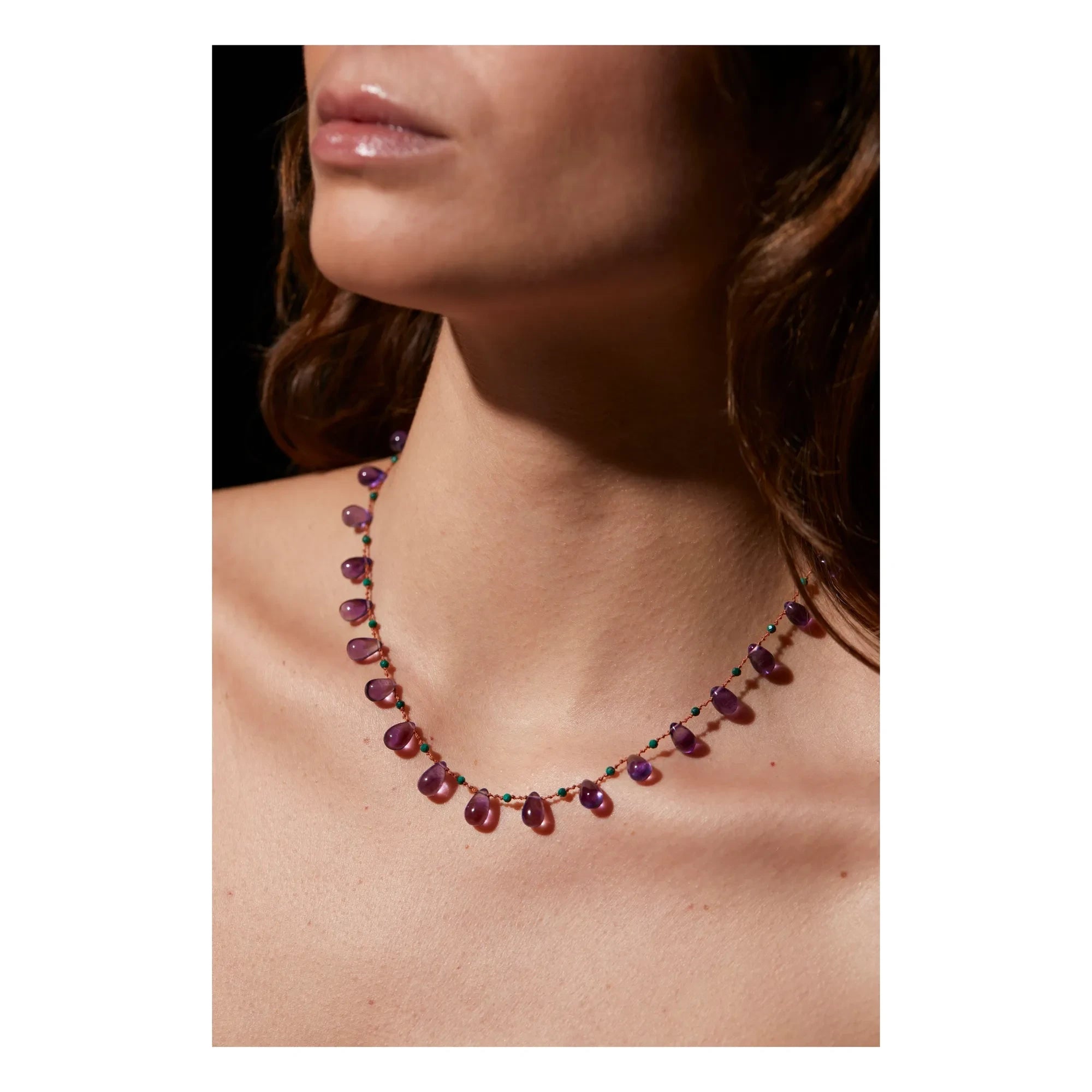 Ivarene - Collar Youngtown Drops & Beads | Amatista