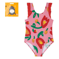 Stella McCartney Kids - Bañador Floral | Rosa