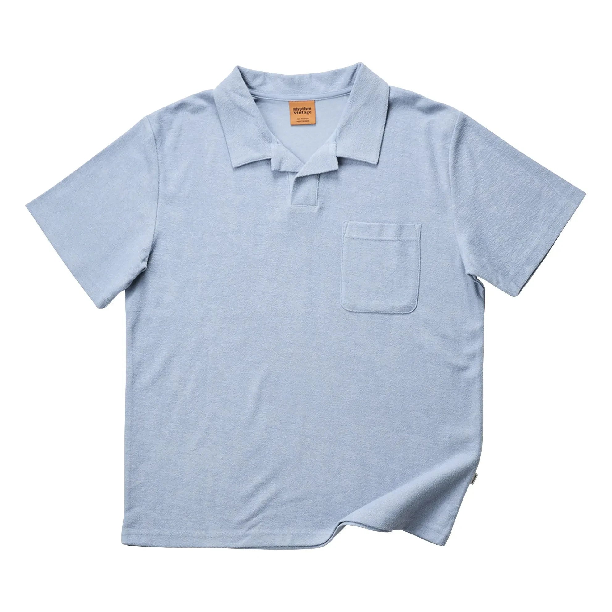 Rhythm - Polo de rizo vintage | Azul claro