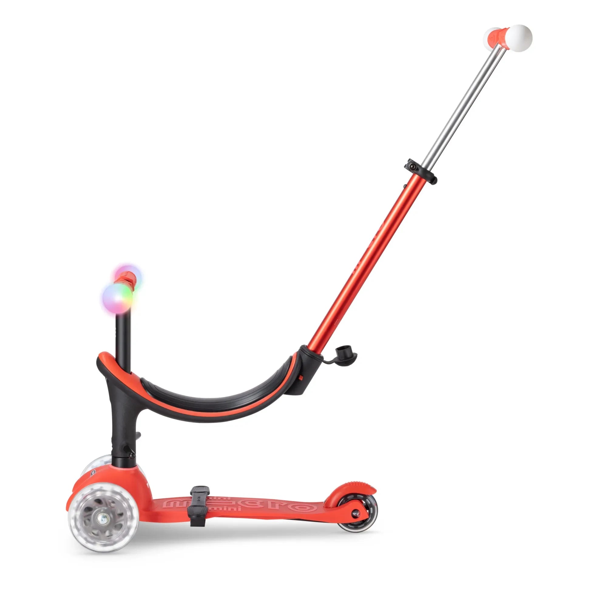 Patinete LED 3 en 1 Micro - Mini | Rojo