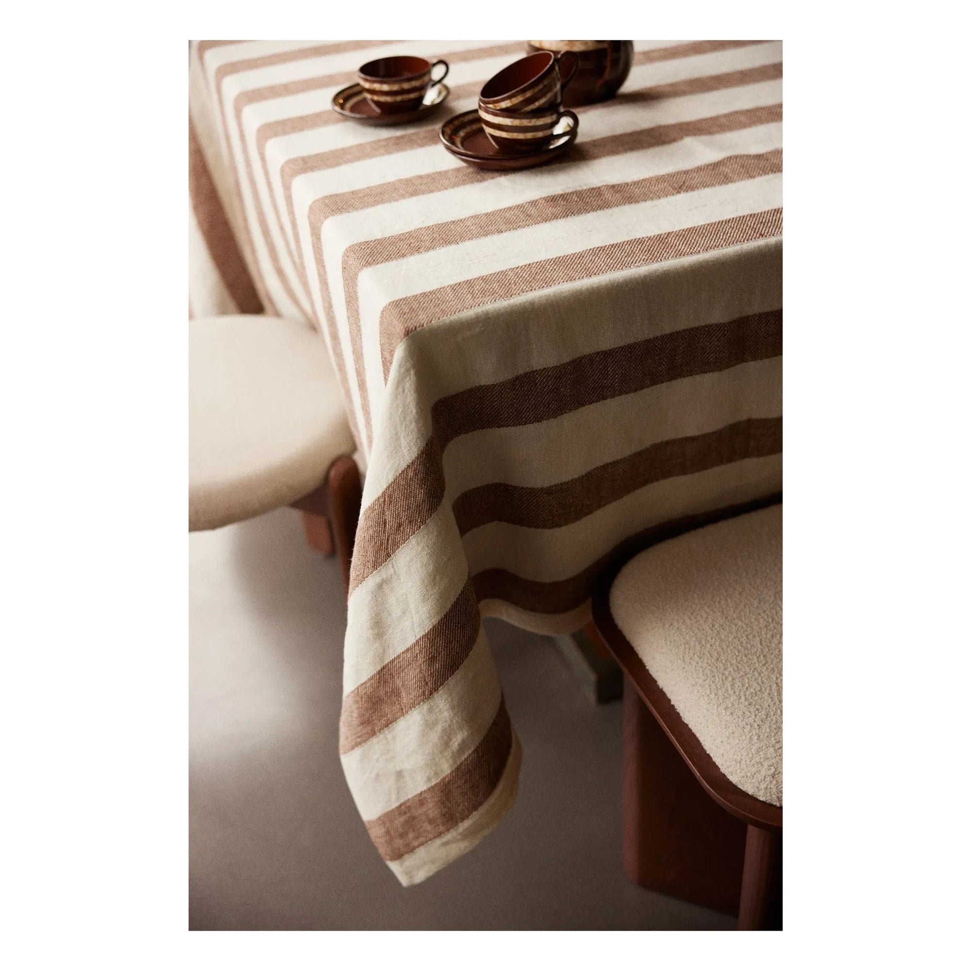 Gabrielle Paris - Mantel de lino Bastide | Terracota