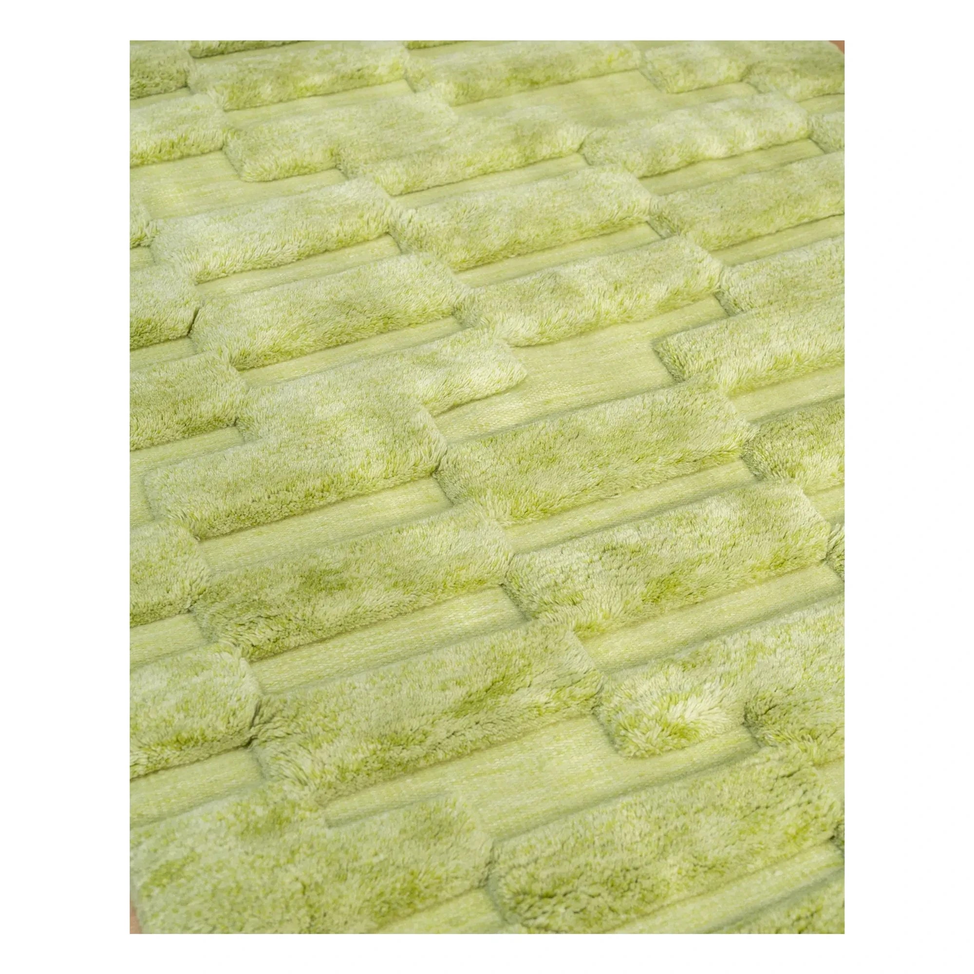 Tarta Gelatina - Alfombra de lana Musgo | Verde