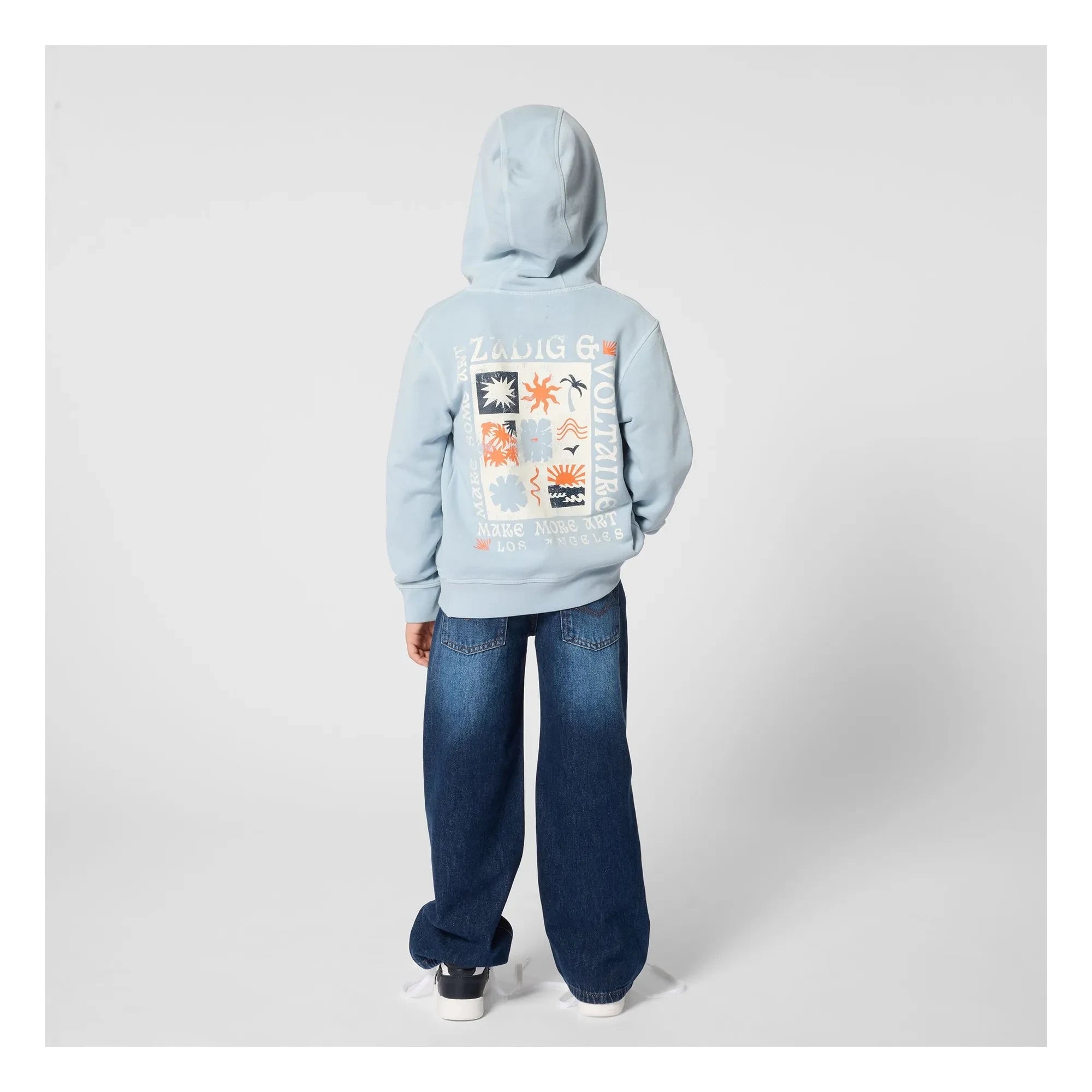 Zadig & Voltaire - Jean Ancho | Azul Oscuro