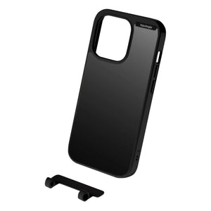 Topologie - Funda de espejo para iPhone con relieve | Negro