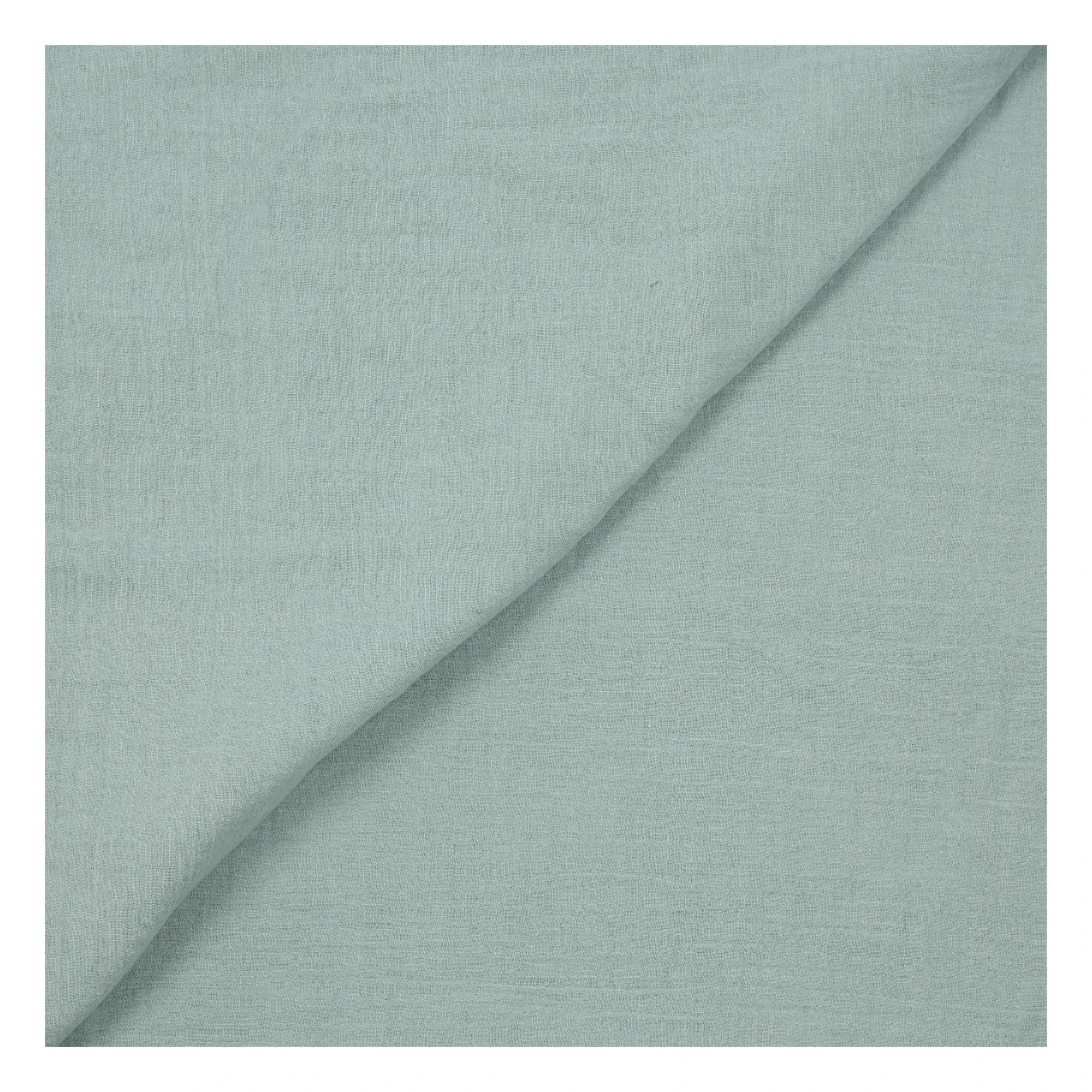 Haomy - Funda nórdica de algodón voile Dili | Celadón