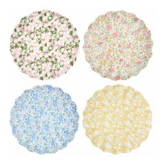 Meri Meri - Platos de melamina - Meri Meri x Liberty - Set de 4