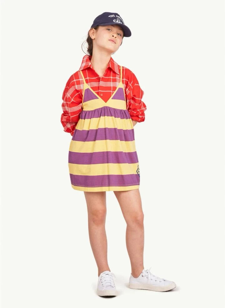 The Animals Observatory - Vestido de Jersey Nutria | Amarillo