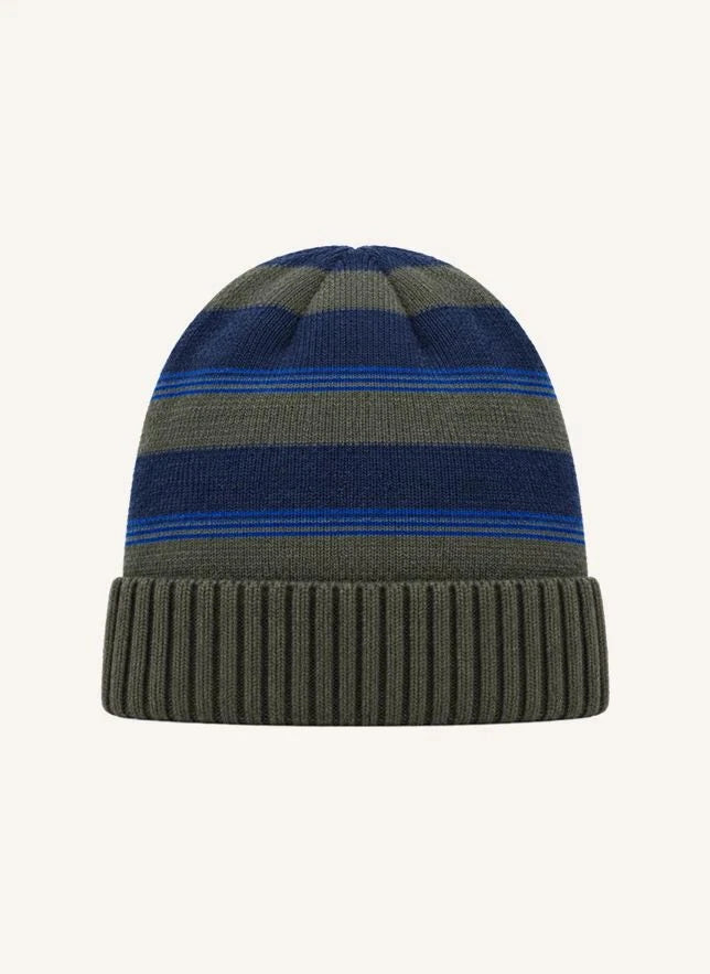 Smallable Kid - Gorra de lana a rayas Miro | Caqui