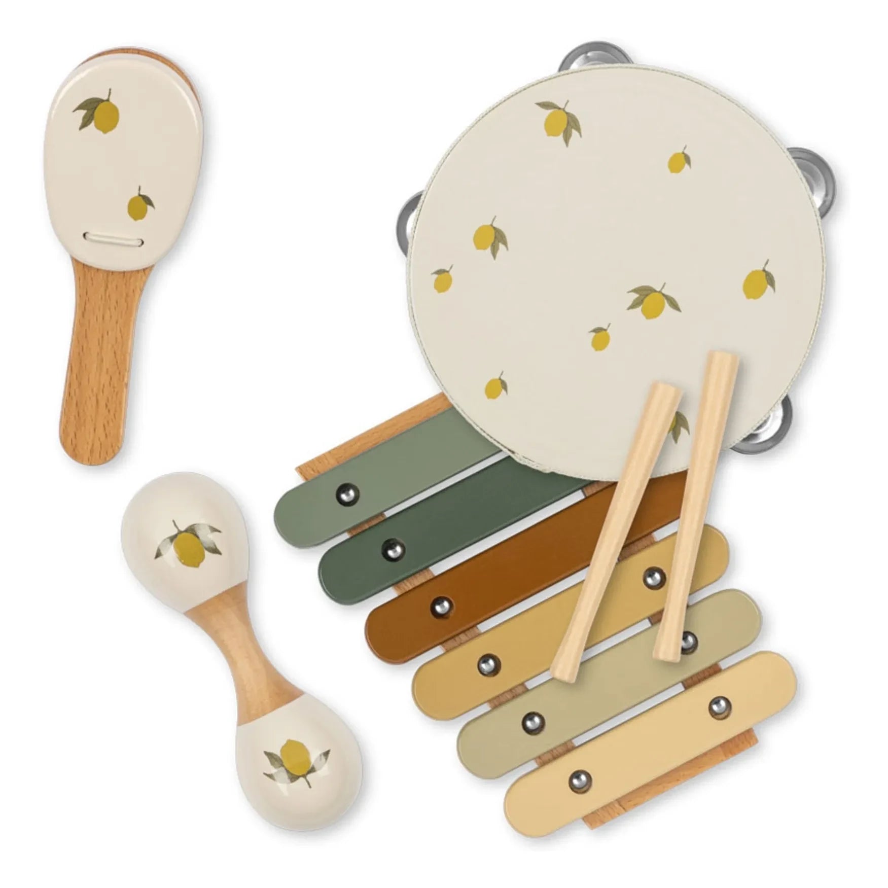 Konges Sløjd - Set de instrumentos limón | Amarillo