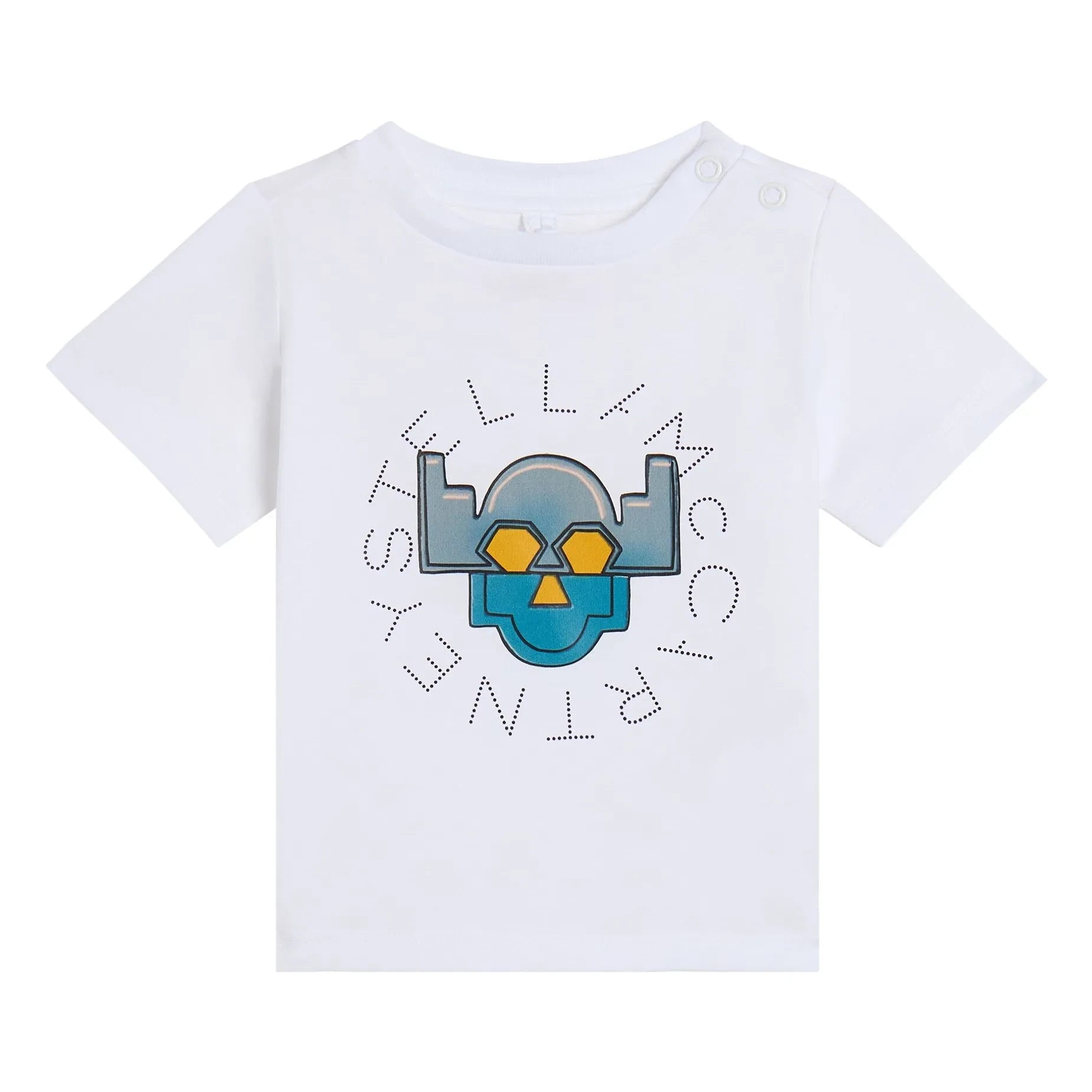 Stella McCartney Kids - Stella McCartney Süper Kahraman Tişört | Beyaz