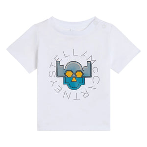 Stella McCartney Kids - Stella McCartney Süper Kahraman Tişört | Beyaz