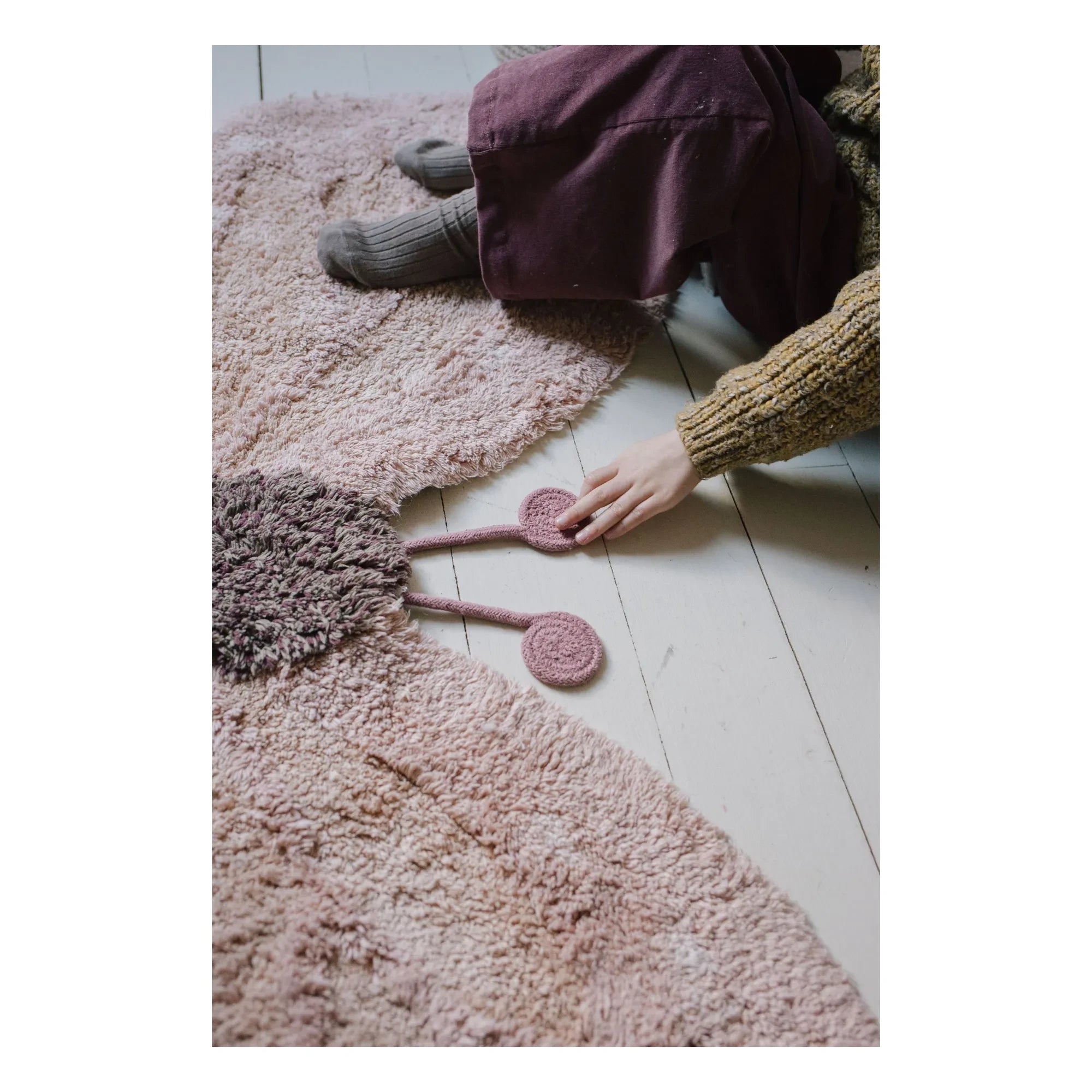 Lorena Canals - Alfombra mariposa | Rosa