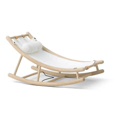 Oliver Furniture - Sillón Mecedor de Roble para Bebés | Blanco
