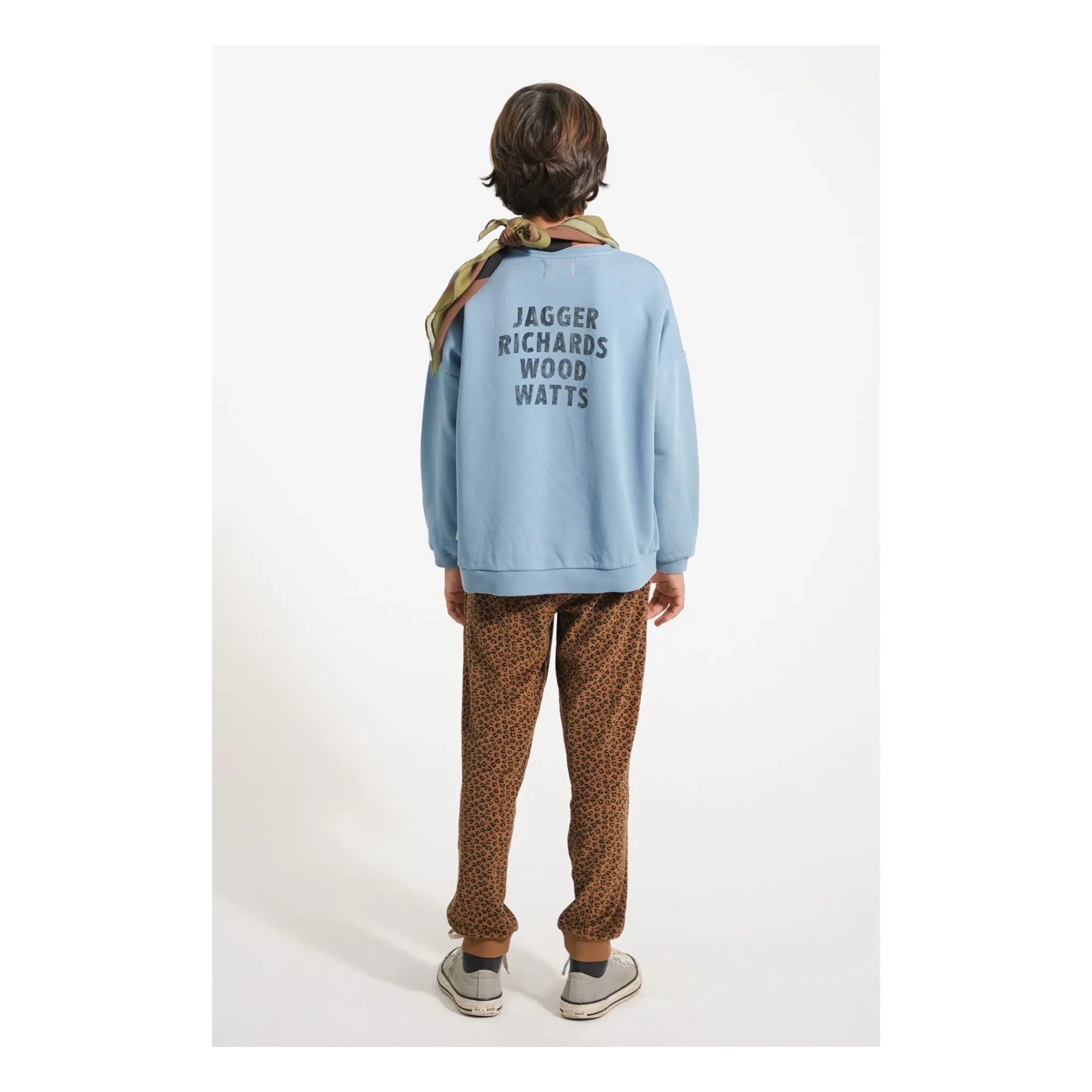 Piupiuchick - Sudadera de algodón orgánico Rock Stars | Azul