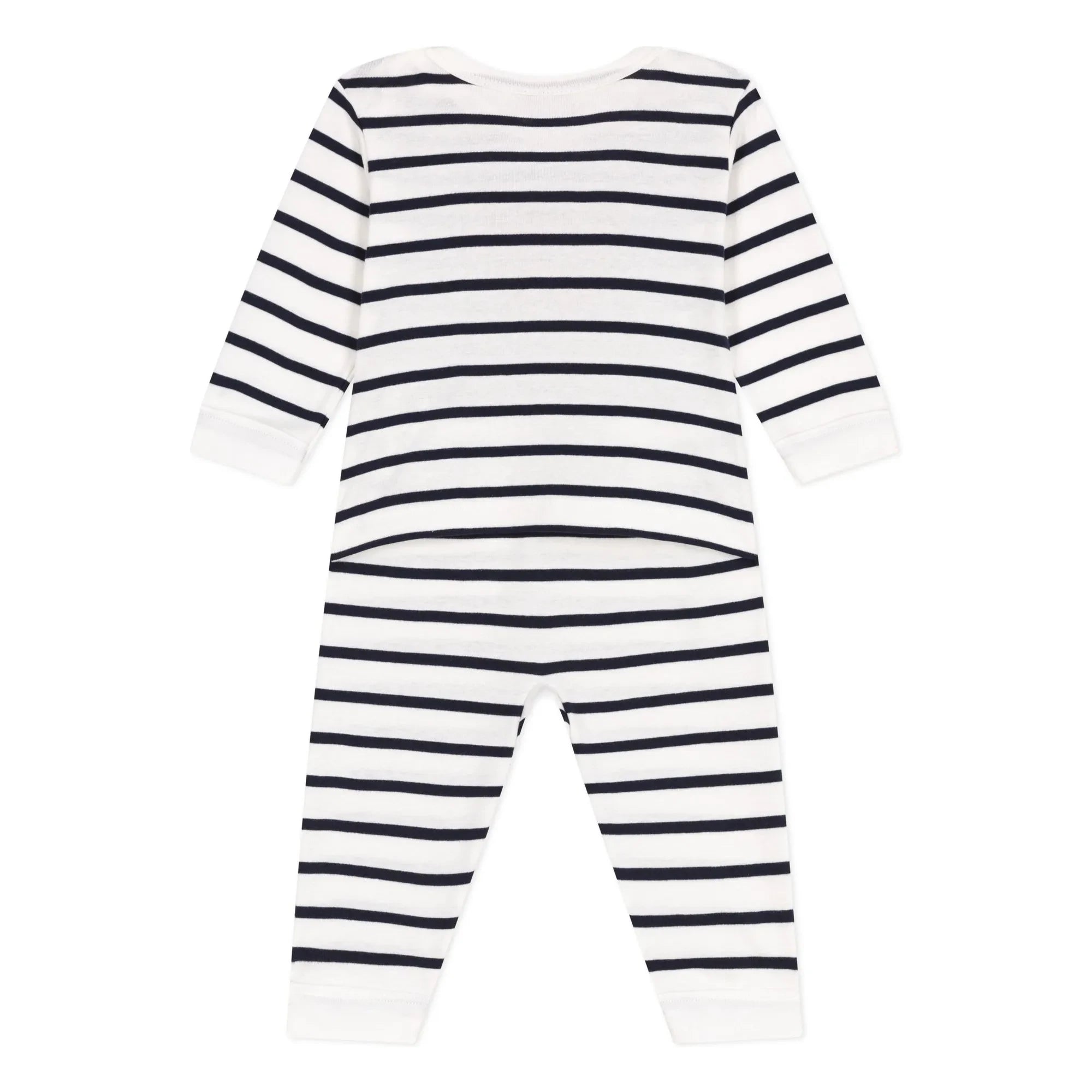 Petit Bateau - Pijama de algodón orgánico Berlín | Crudo