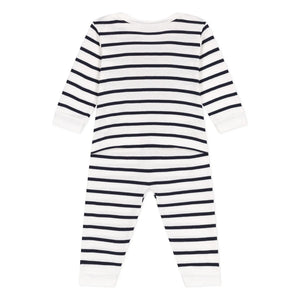 Petit Bateau - Pijama de algodón orgánico Berlín | Crudo