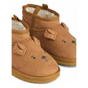 Liewood - Zapatillas de fibra reciclada Alban Bear | Marrón