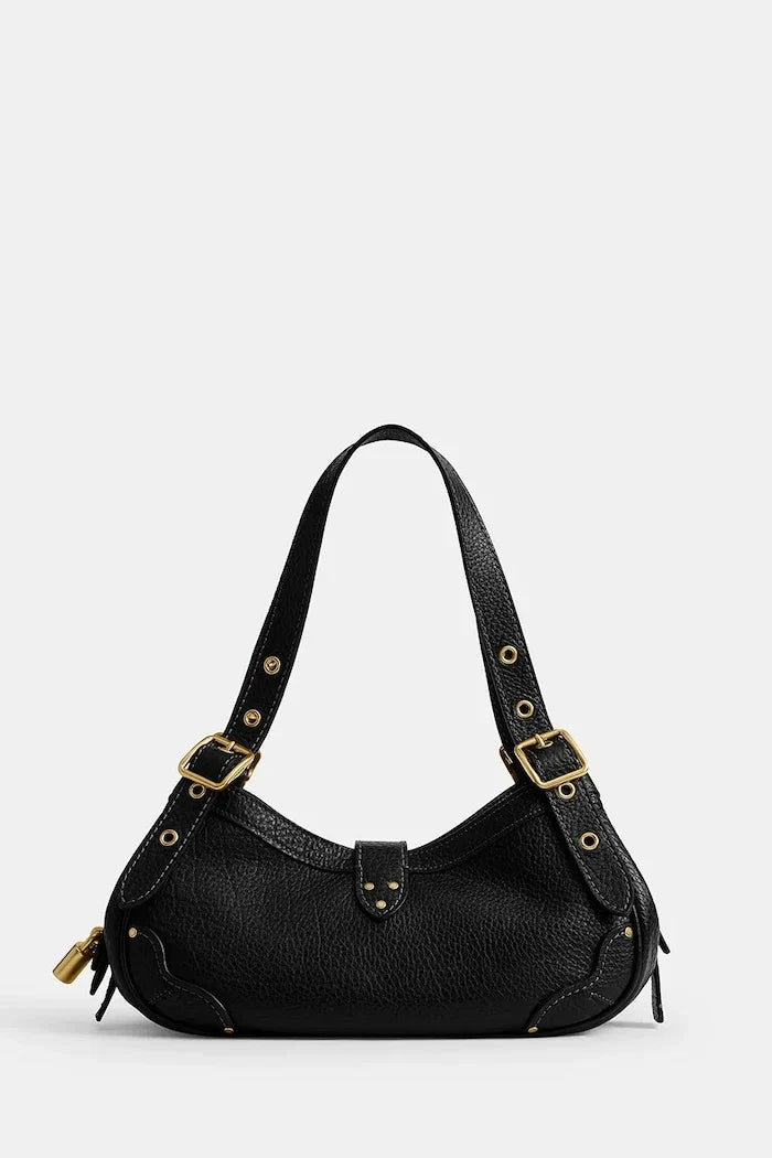 Bolso Drifter pequeño de cuero Coach