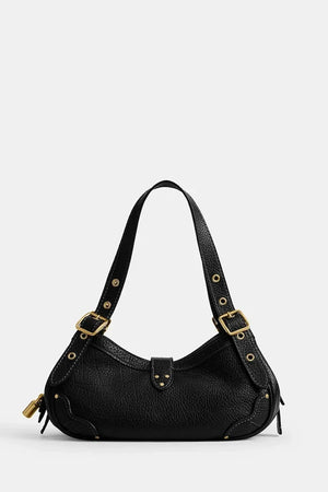 Bolso Drifter pequeño de cuero Coach