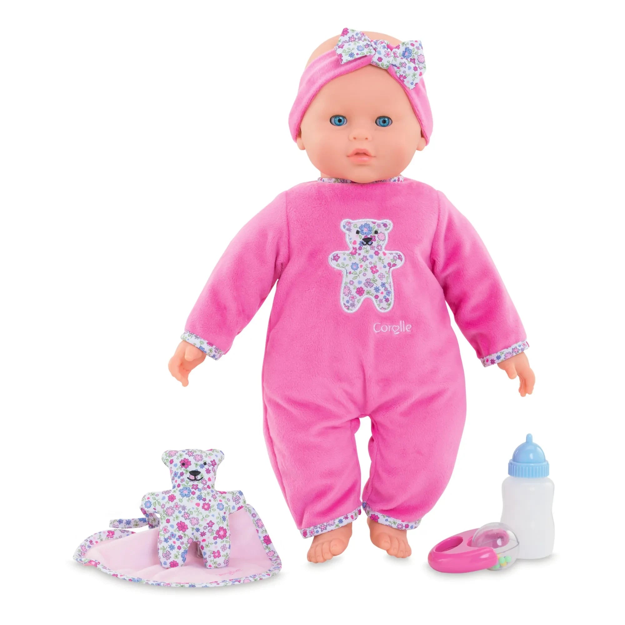 Corolle - Mi Gran Muñeca Bebé - Lucille interactiva de 42 cm