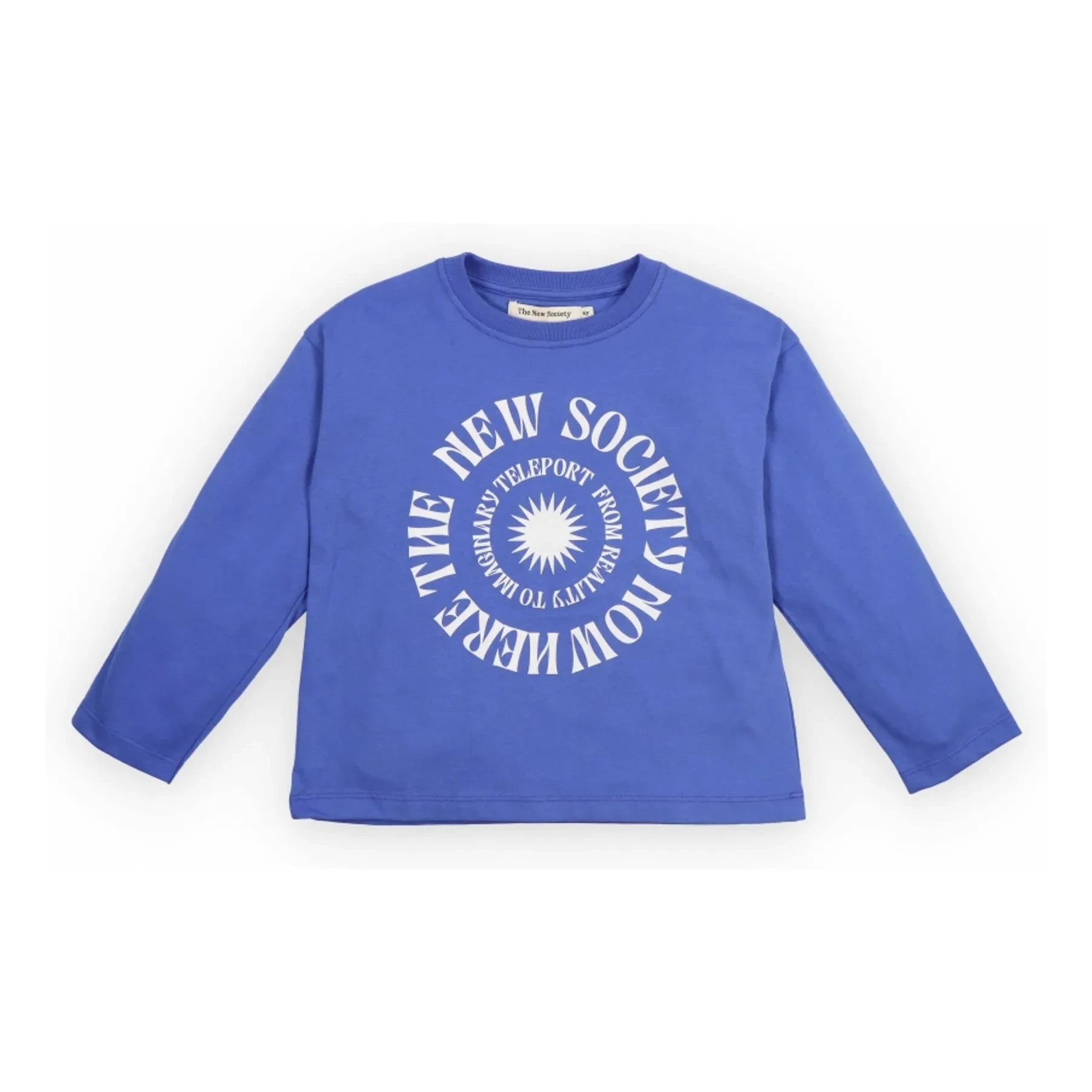 the new society - Camiseta de algodón orgánico Oscar | Morado