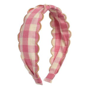 Rockahula Kids - Cinta para el Pelo Festoon Vichy | Rosa
