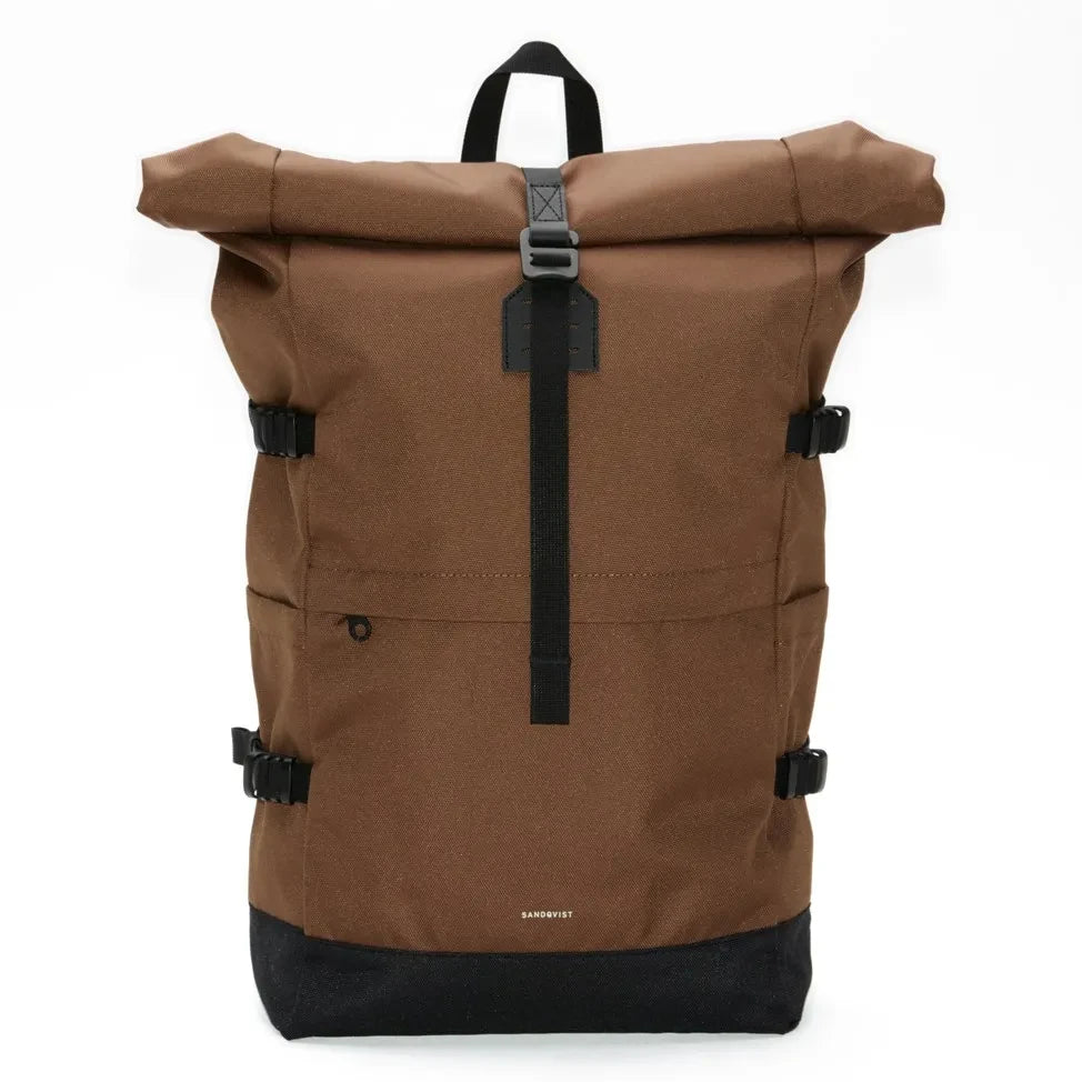Sandqvist - Mochila Icon Rolltop 16 | Marrón