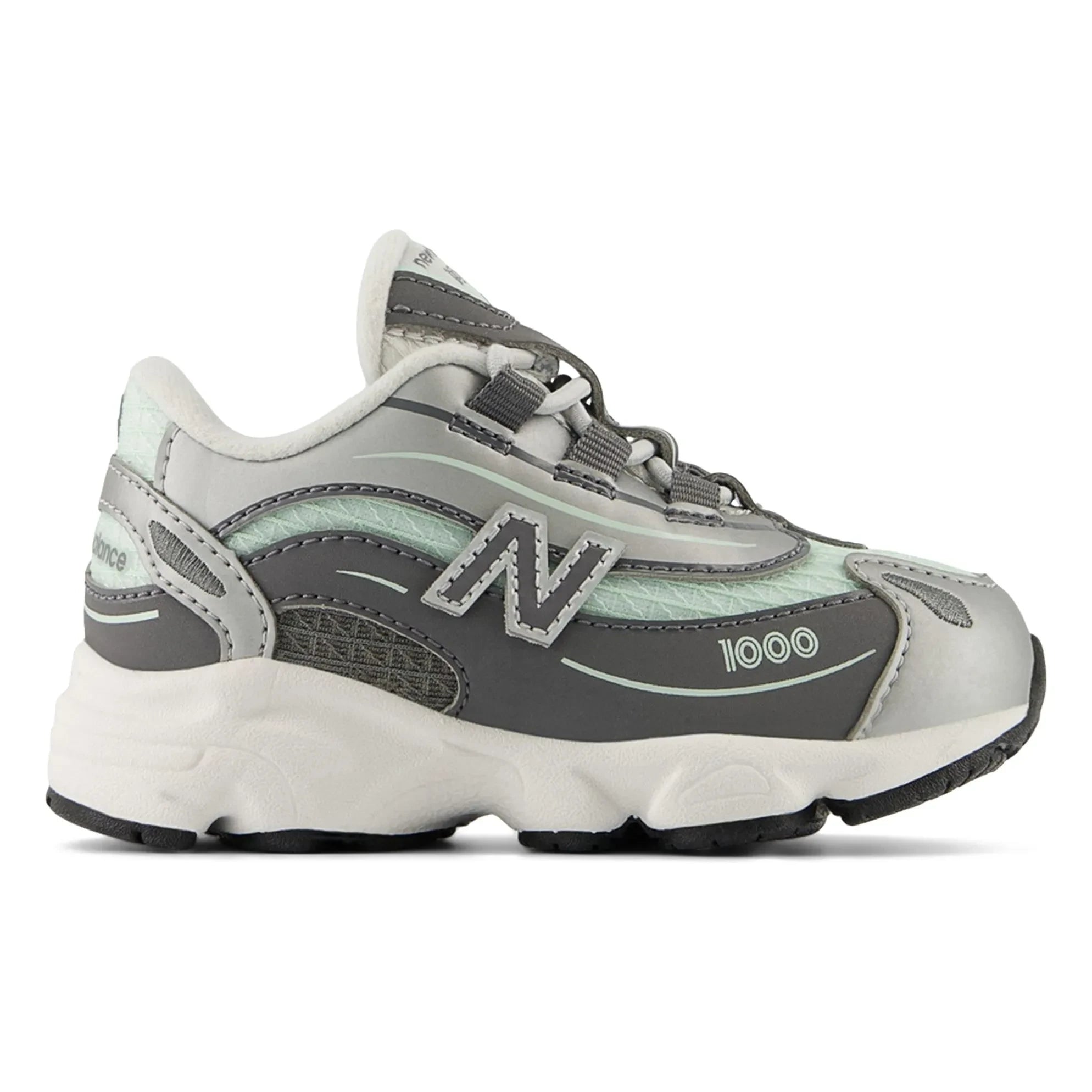 New Balance - Zapatillas Deportivas con Cordones Elásticos 1000 | Turquesa