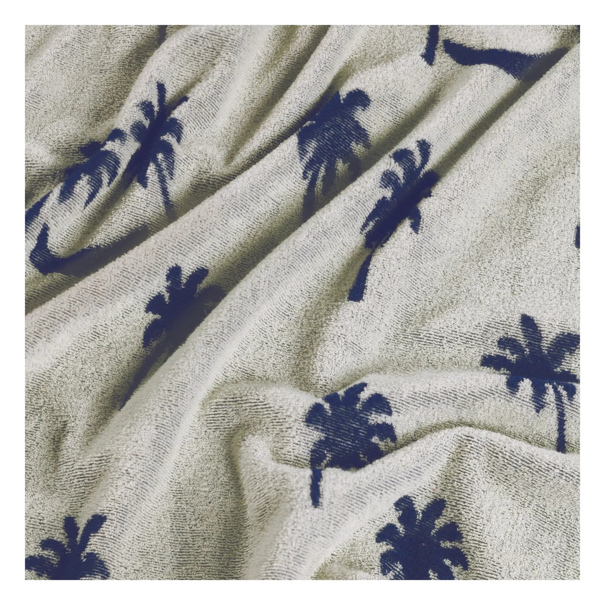 Molo - Palmeras | Toalla de playa con capucha gris