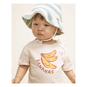 Búho - Camiseta de bebé de algodón orgánico Banana | Crudo