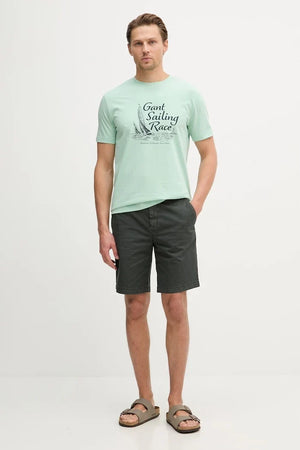 Camiseta de algodón para hombre Gant