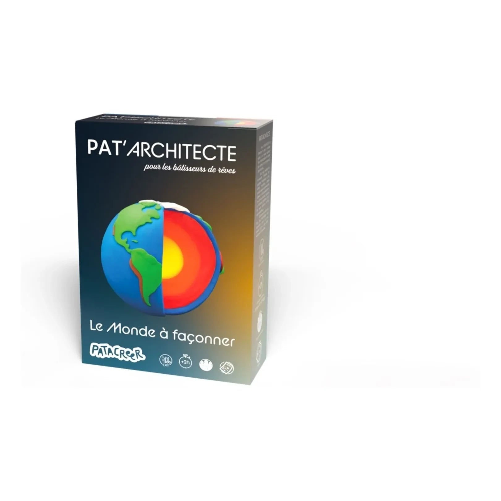 Patacréer - Mi Mundo para Modelar kit de arcilla de modelado de secado al aire