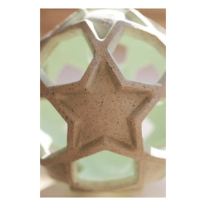 Hevea - Pelota de Estrella de Caucho Natural | Verde Menta