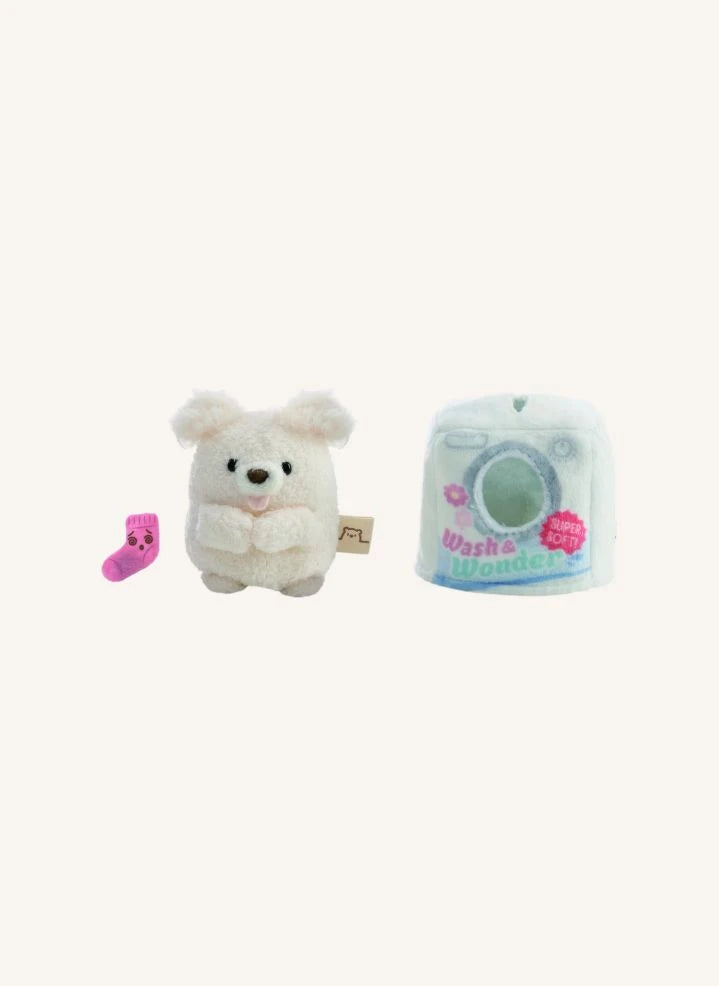 Nici - Washy Perro Peluche y Disfraz de Lavado | Blanco