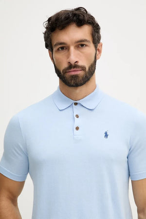 Suelto de Algodón de Manga Corta para Hombre Polo Ralph Lauren