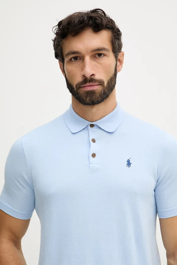 Suelto de Algodón de Manga Corta para Hombre Polo Ralph Lauren