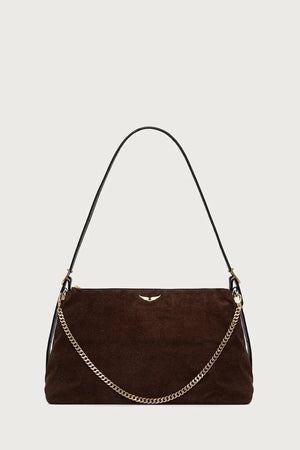 Bolso bandolera de ante para mujer JIM