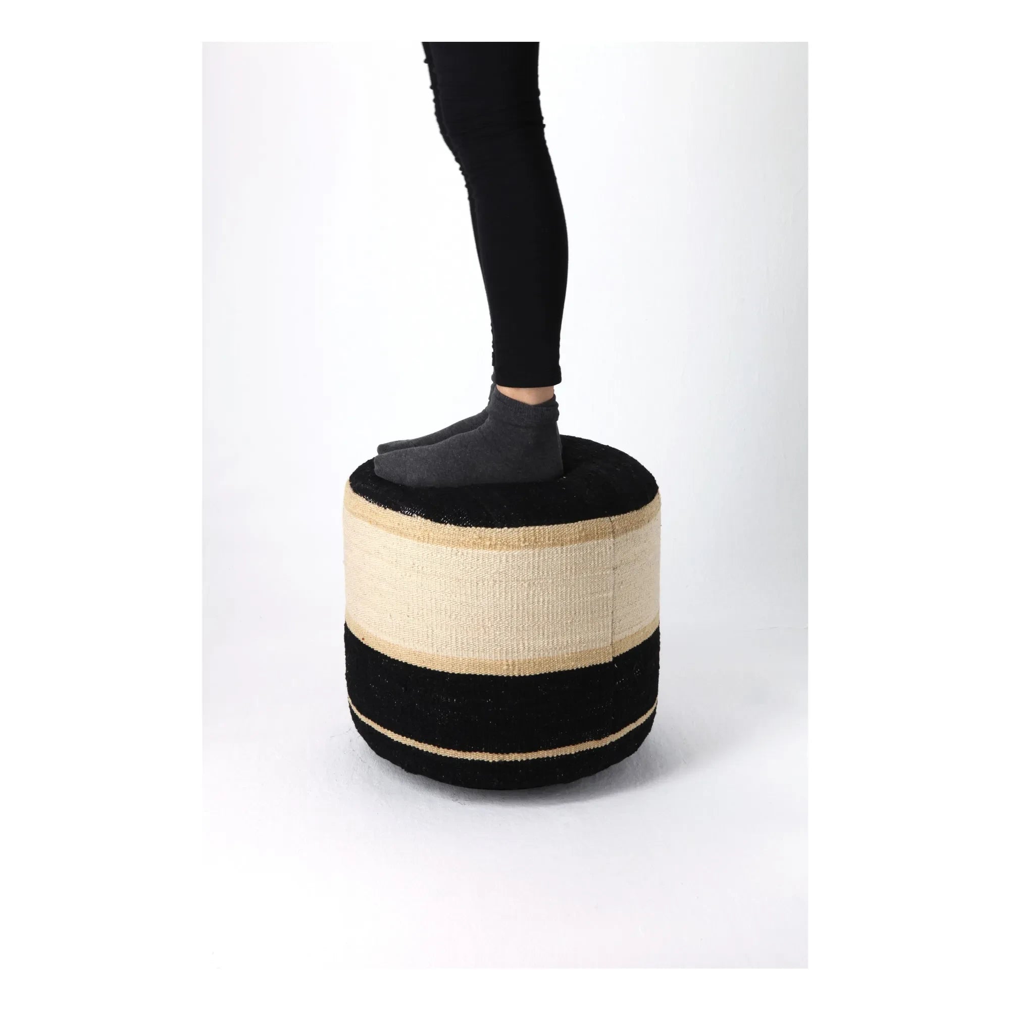 Nanimarquina - Puf Kilim 1 | Beige