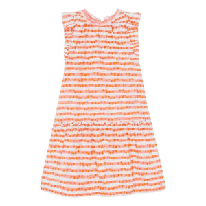 Tartine et Chocolat - Vestido sin mangas de rayas | Blanco